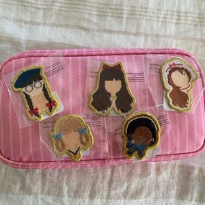 NWT Stoney Clover Lane x American Girl “Addy” Pink Small Pouch